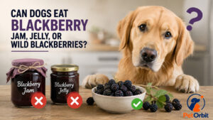 Can dogs eat blackberry jam, jelly, or wild blackberries