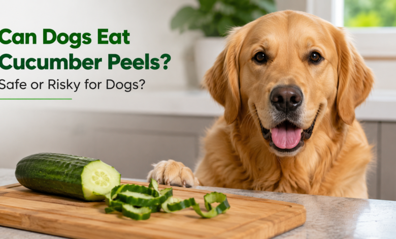 can dogs eat cucumber peels