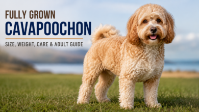 Fully Grown Cavapoochon
