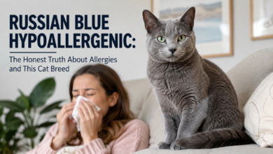Russian Blue Hypoallergenic