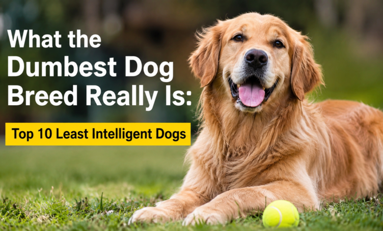 what the dumbest dog
