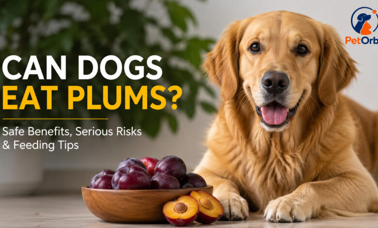 can dogs eat plums